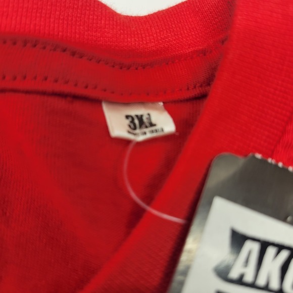 AKOO‎ Men's Flag T-shirt Size 3XL New with Tags 100% Cotton Casual Graphic Print - Picture 9 of 11